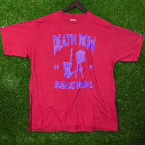 Death Row Records 1991 Rap T-shirt size 2XL
